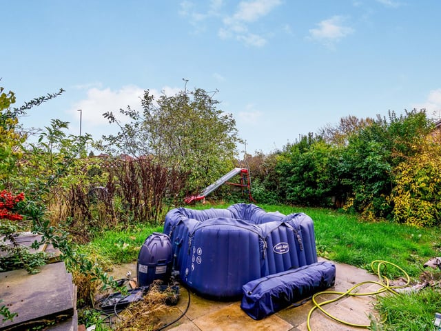 To the rear of is the garden which wraps around the property, enveloping to create a front garden also.
