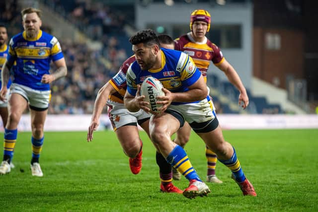 Rhinos' Rhyse Martin was banned twice last year, both for grade A offences which would be punished with a fine in 2023. Picture by Bruce Rollinson.