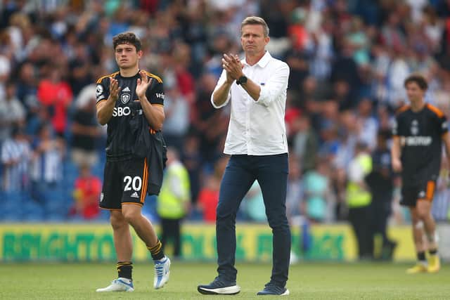 FOOTBALL DECISION - Jesse Marsch now says the departure of Daniel James was a 'football decision' and not a situation forced upon the club in order to sign Willy Gnonto. Pic: Getty