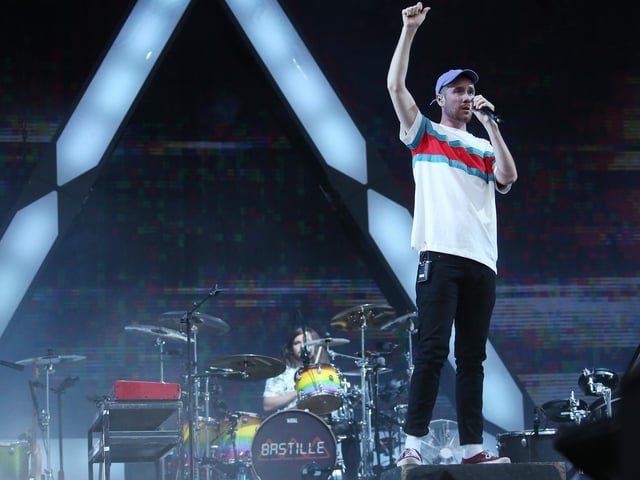 British indie pop ban Bastille will perform at the Millennium Square tomorrow (Thursday). The group will play their landmark debut album 'Bad Blood' in full to mark its 10th anniversary as well as songs from across their discography. Photo: Isabel Infantes
