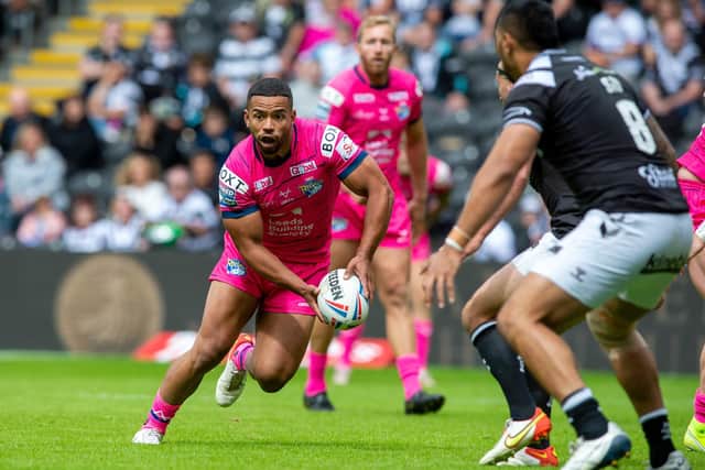 Kruise Leeming has been sidelined since suffering a stress fracture in a foot against Hull last month.  Picture by Bruce Rollinson.