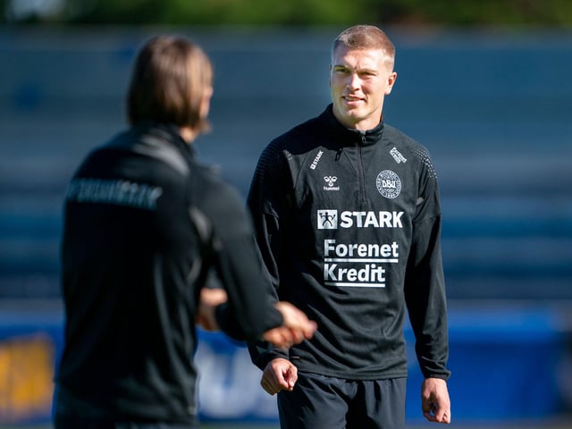 Group D: Australia v Denmark (3pm). BBC Two. Rasmus Kristensen with Denmark.