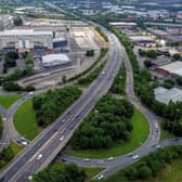 National Highways will permanently close the M621 junction 2a westbound exit slip road towards the end of June. Picture: National Highways