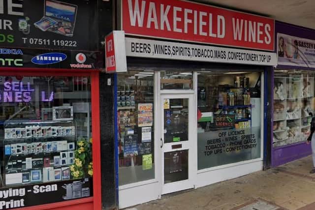 Wakefield 'Wakey' Wines, on Marygate, has become a TikTok sensation (Photo: Google)