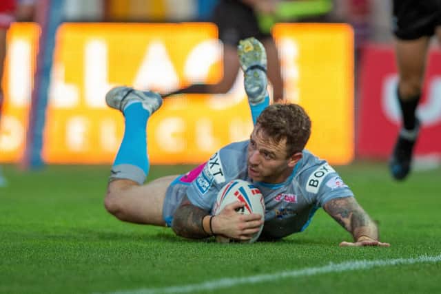 Richie Myler is the most obvious solution to Rhinos' half-back vacancy. Picture by Bruce Rollinson.
