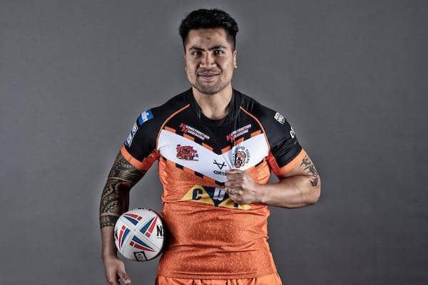 Sosaia Feki is in contention to make his first Tigers appearance of 2022. Picture by Allan McKenzie/SWpix.com.