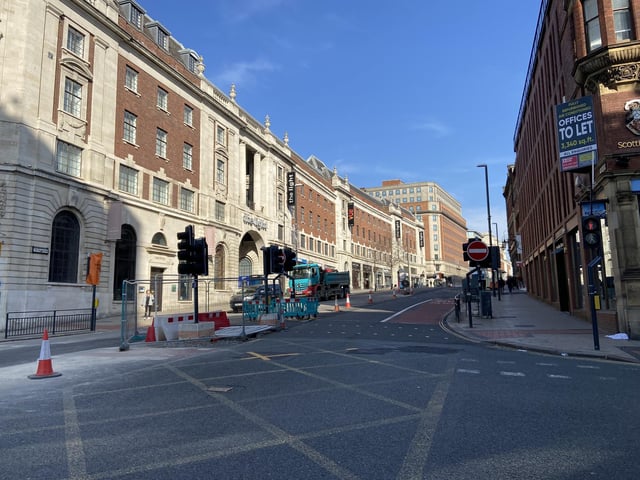 The Headrow.