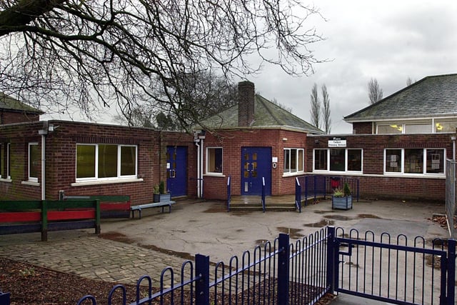 The school, on East Moor Road, Roundhay, is ranked 419th in the country in the 2023 guide. It received a total average 2020 Sat score of 330 from 58 pupils. Pictured in 2002.