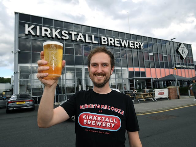 CAMRA said: "Established in 2011 a few yards from the original Kirkstall Brewery beside the Leeds-Liverpool canal. In 2017 it moved to a new state-of-the-art brewery
incorporating a 60-barrel plant, malting unit and canning line. The Kirkstall Bridge Inn is the brewery tap." Pictured is Chris Hall from Kirkstall Brewery.