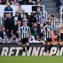 FRUSTRATION: For Newcastle United trio Kieran Trippier, left, Joelinton, centre, and Sven Botman, right, after Arsenal doubled their lead in Saturday's Premier League clash at St James' Park via a Fabian Schar own goal en route to a 2-0 victory for the Gunners. Photo by Stu Forster/Getty Images.
