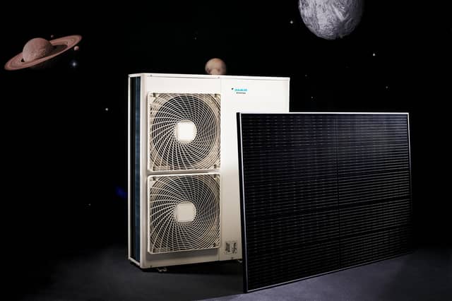 Discover more about the benefits of solar panels and heat pumps and how you can take action for climate