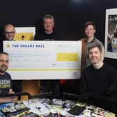 The Square Ball team: (L to R) Dan Moylan, Michael Normaton, Paul O'Dowd, Flora Snelson and Daniel Chapman (Pic: The Square Ball)