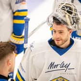 FINAL STEP: Leeds goalie Sam Gospel is keen to get his hands on the National Cup trophy. Picture: Ben Gordon/Knights Media.