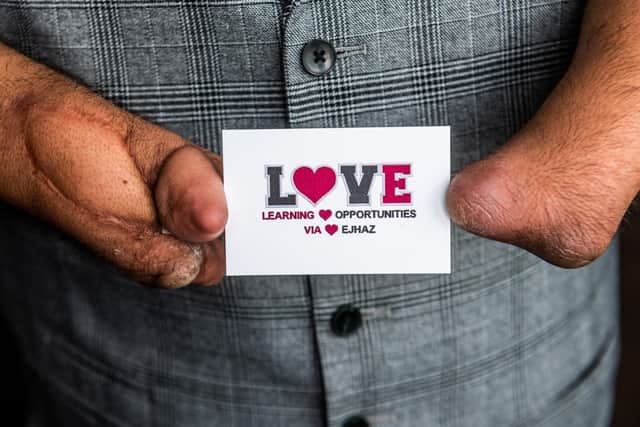 Community interest company LOVE (Learning Opportunities via Ejhaz) has been set up to provide support to those who need it and to fight for equality and fairness for people with physical disabilities. Picture: James Hardisty