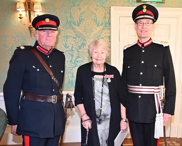 Margaret Stead, 90, received a British Empire Medal in 2017 for her fundraising ward. She was instrumental in securing a dedicated breast cancer unit at Leeds General Infirmary in 1990s after her experience with the disease.