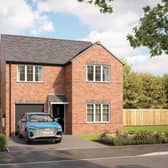Now available – The Wentbury (CGI of house type) is one of the new homes for sale at Bishop’s Quarter, Sherburn in Elmet