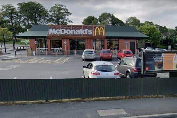 Ian Wadsley was confronted by the vigilante group Net Justice when trying to meet a 13-year-old at the McDonalds in Killingbeck. Picture: Google
