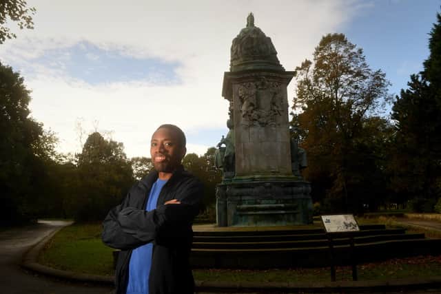 Matthew Akpan has been a regular attendee at Woodhouse Moor parkrun.