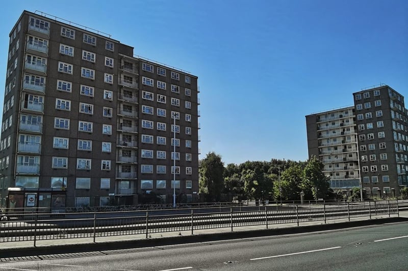 The Highways Tower Blocks are a set of accommodation buildings located on York Road in the Killingbeck area of Leeds. The structures were built in the 1960 and between them they consisted of 120 homes.