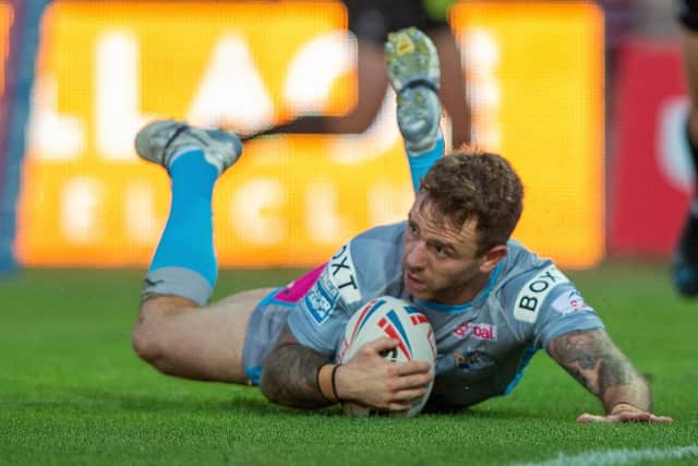 Two tries at Hull KR left Richie Myler on 198 for his career. Picture by Bruce Rollinson.