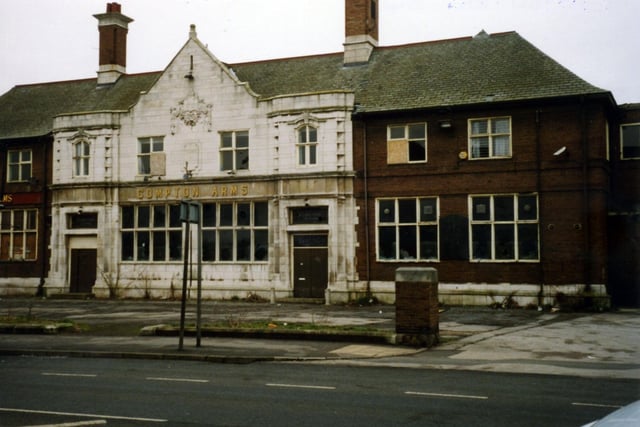 The Compton Arms public house on Compton Road in Harehills taken in 2004 before it was demolished.
