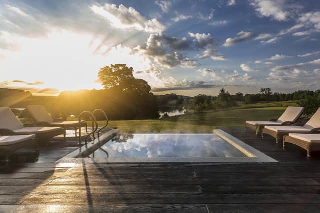 The infinity pool at The Coniston's Nadarra Spa.