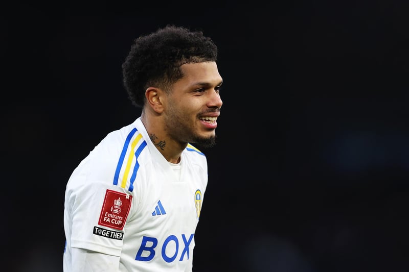 Another who came off the bench to terrific effect at Pymouth. He had gone through a mini lean spell in terms of end product, despute having such an influence on Leeds' attack in the 10 role, but a goal and an assist at Plymouth ended that. Pic: Matt McNulty/Getty Images