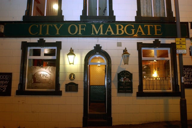 The City of Mabgate pub in Mabgate, Leeds, pictured on February 14, 2003.