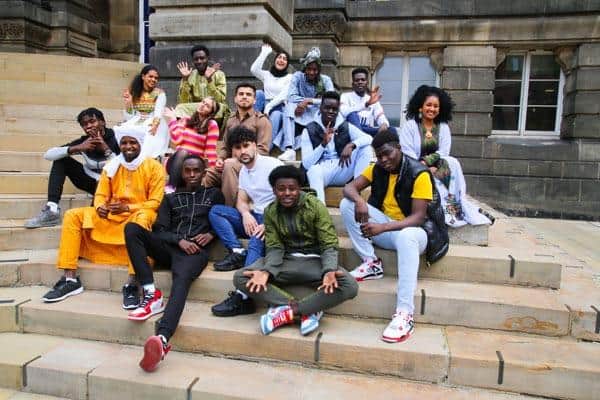 Young asylum seekers in Leeds have taken part in a two-year long project to create a cookbook with recipes from their homeland. Picture: Nicola Fox