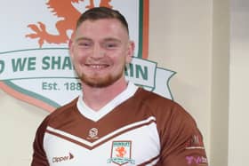 Hunslet's former Leeds Rhinos forward Josh Jordan-Roberts. Picture by Hunslet RLFC.