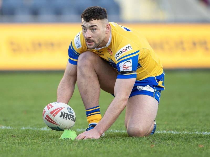 28 starts, eight tries, 93 goals, one drop goal. Man of Steel, Dream Team member, Rhinos’ player of the year; couldn’t have done much more 9