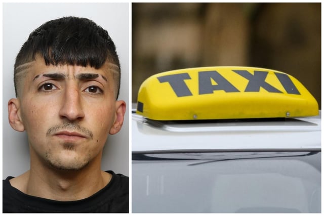 A passenger tried to rob a taxi driver who picked him up in Leeds then threatened to kill him if he didn’t hand over his takings. Serwan Ali, 22, of Scot Lane, Wigan, then made vile comments to police officers while he was being detained. He was jailed for 24 months.
