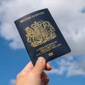 UK passport.