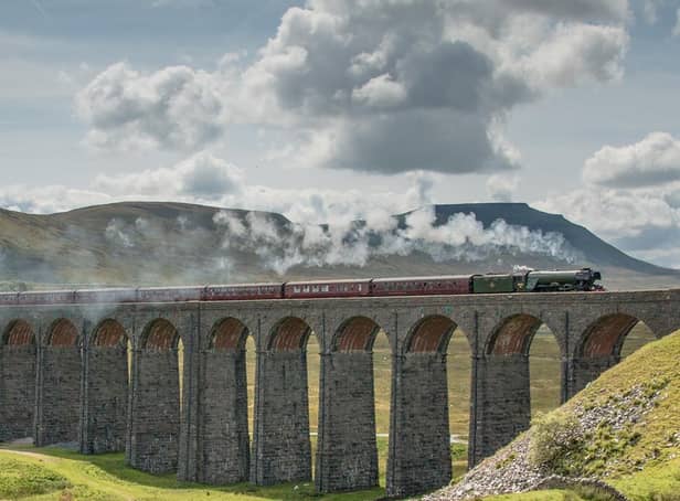 Scots Guardsman (number 46115) is set to pull both the Dalesman and Pendle Dalesman excursions over the spectacular Settle-Carlisle line