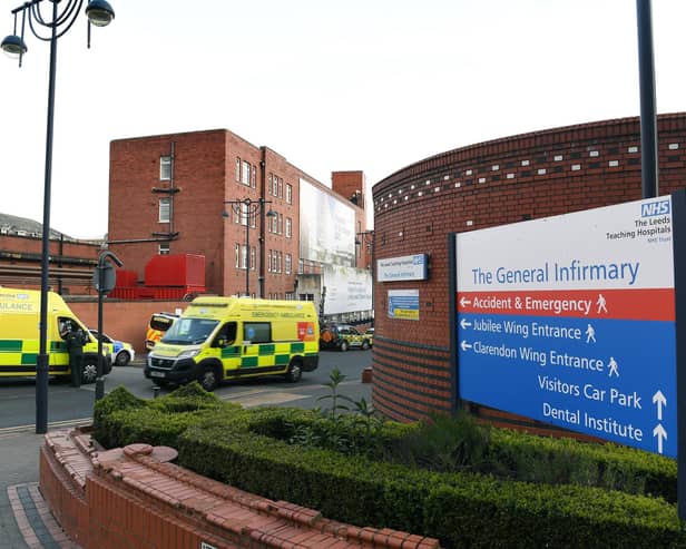 Leeds General Infirmary. Picture: Jonathan Gawthorpe