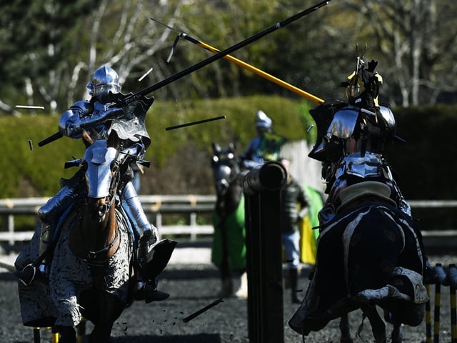 Jousters prepare for The Royal Armouries International Jousting Competition
