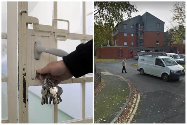 Longley said she preferred life behind bars after stealing a TV from an elderly gentleman who lives on Baileygate Court in Pontefract (pictured right).