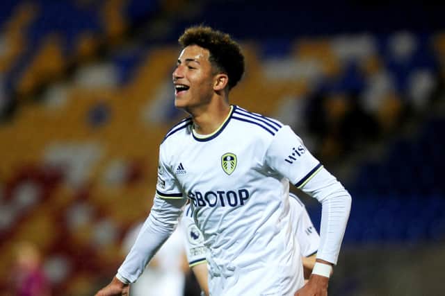 Mateo Joseph is Leeds United's top scorer at Under-21 level this season with 12 goals in all competitions (Pic: Steve Riding)