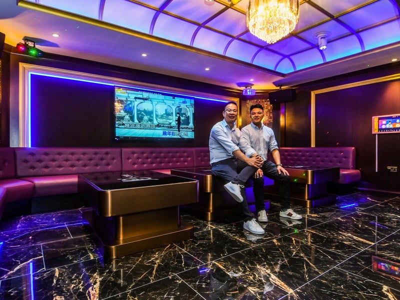 The karaoke venue has a range of rooms available to hire – bronze (up to six people), silver (up to eight people), gold rooms (up to 15 people) and platinum rooms which can host groups of up to 20 people.