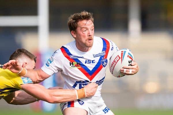 Danny Kirmond in action for Trinity in 2020. Picture by Allan McKenzie/SWpix.com.