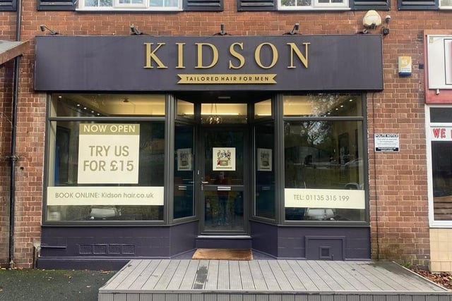 Luxury men's hairdressers Kidson opened a new salon in Chapel Allerton in January. The men’s hairdressing group offers a luxury salon experience for men, stepping away from the traditional barber shop ’10 minute visit’, and says it is dedicated to raising the standards in barbering. The new salon in Gledhow Valley Road has been fitted out with opulent décor, stylish seating and even boasts a bar for customers to enjoy a drink before and during their appointment.