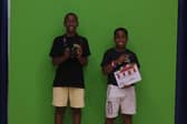 Last year's winners, Aiden and Elias (above) saw their creation screened at the BFI - now the film competition encourages all young people to transform passive scrolling into creativity