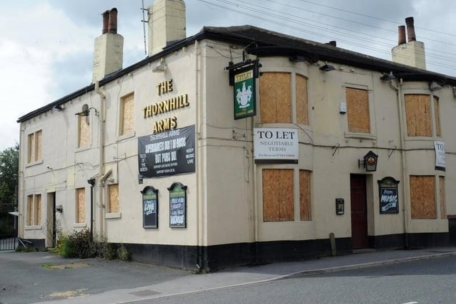 The Thornhill Arms on Bradford Road at Stanningley. It was converted to a beauty salon and flats after closing.
