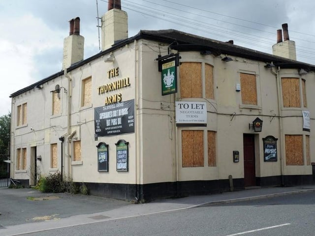 The Thornhill Arms on Bradford Road at Stanningley. It was converted to a beauty salon and flats after closing.