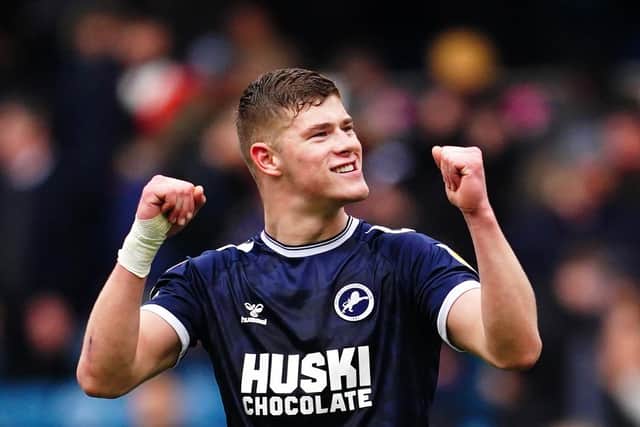 Charlie Cresswell during his time on loan at Millwall (Pic: Victoria Jones/PA)