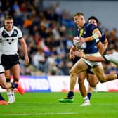 Ash Handley in action for Leeds Rhinos against Hull FC two weeks ago. Picture by Allan McKenzie/SWpix.com.
