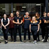 The team at Iron City Motorcycles, which is based at the Wellington Road Industrial Estate in Leeds and was named 'Dealer of the Year 2023' by industry paper Motorcycles News. Photo: Iron City Motorcycles.