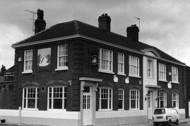 Did you enjoy a drink here back in the day?  The Swan with Two Necks on Raglan Road pictured in April 1985.