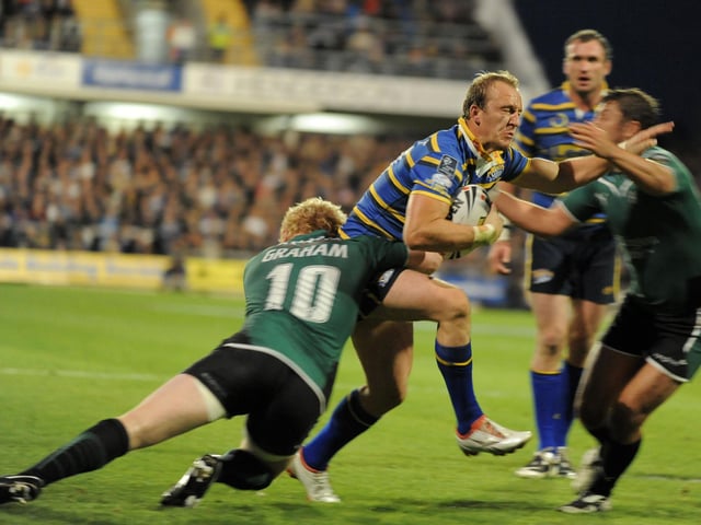Played in Super League for London Broncos and Leeds Rhinos.