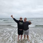 Mark enjoyed his life-changing trip alongside Support Worker Zoe.